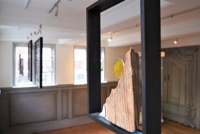 Bleiglasbilder Ausstellung von Holm Lilie, 2022, © Jürgensen Stadt Geesthacht