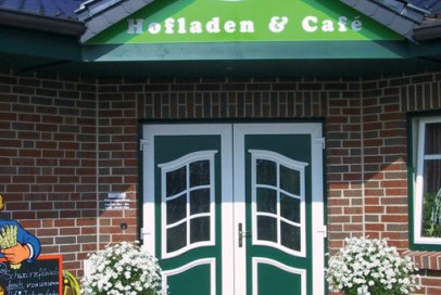 Eingang Kaiser's Hofladen und Café in Salem., © Kaiser's Hofladen und Café
