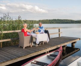 Dinner am See zur Funkelstunde, © Markus Tiemann / HLMS GmbH