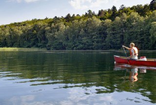 Kanu fahren auf dem Pipersee, © photocompany GmbH
