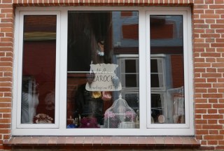 Schaufenster des Ateliers Larock, © Mareike Pöls/ Stadt Lauenburg