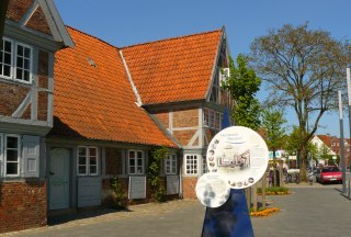 Ansicht vom Krügerschen Haus (Museum und Tourist-Information) im Frühling, © Tourist-Information Geesthacht