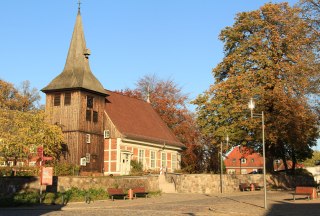 St. Salvatoris Kirche im Herbst, © Tourist-Information Geesthacht